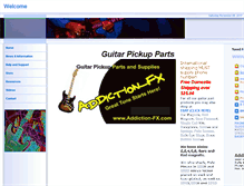 Tablet Screenshot of addiction-fx.com